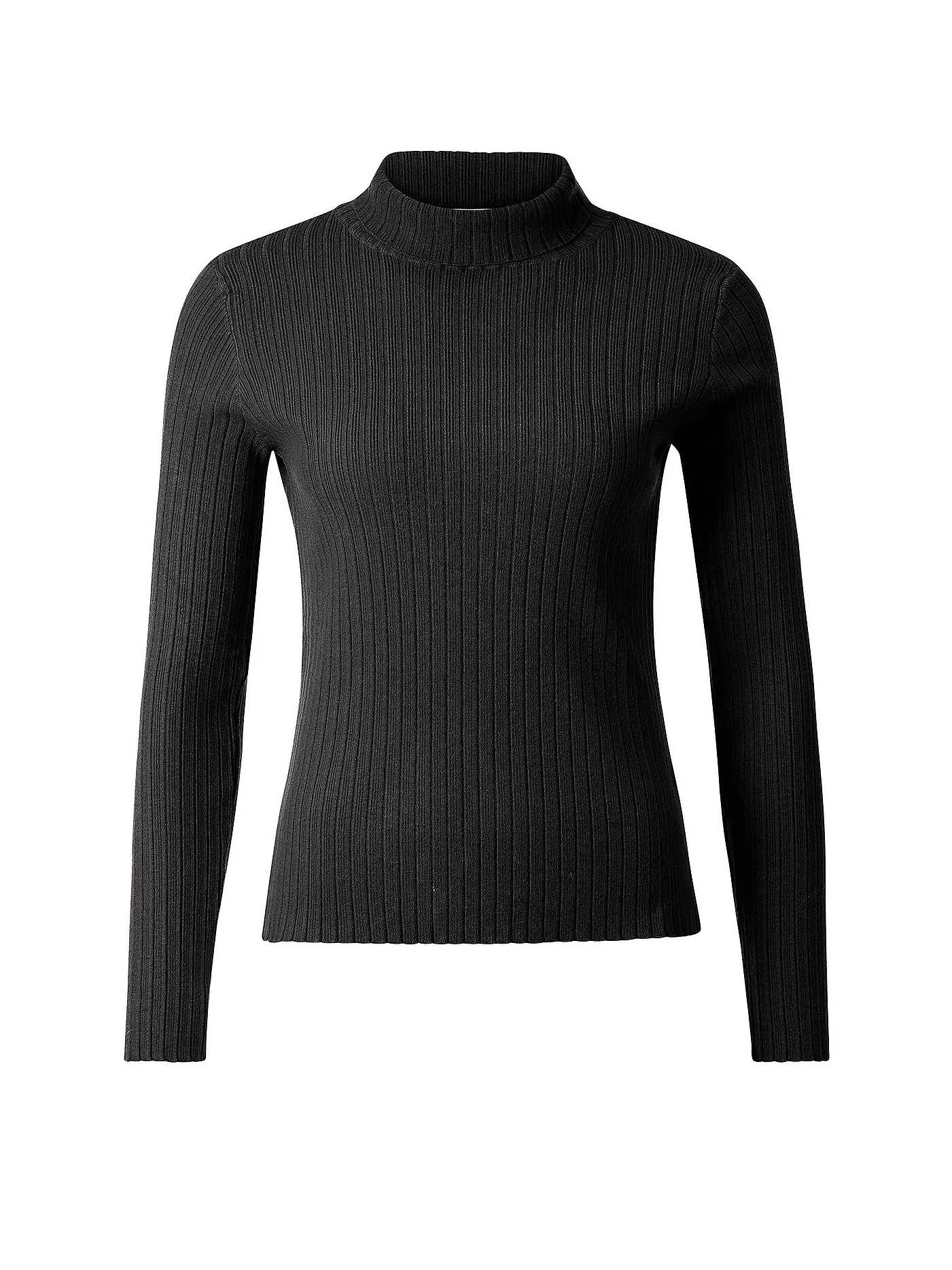 RICH & ROYAL | Rollkragenpullover | schwarz